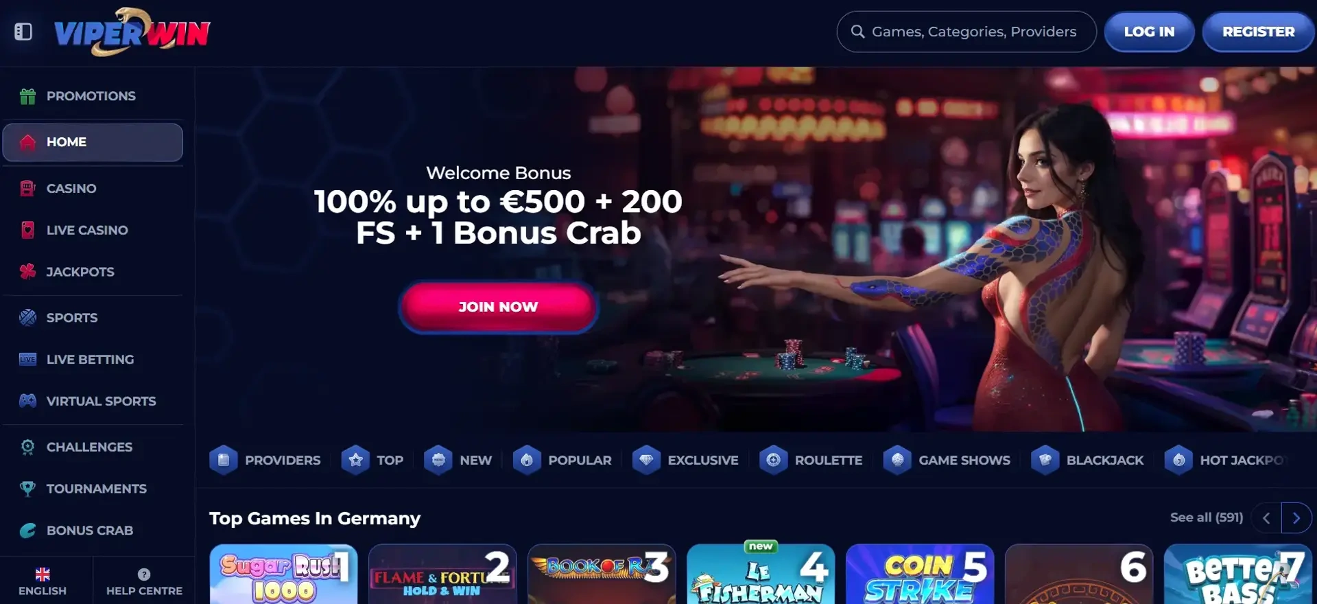ViperWin casino review section 6